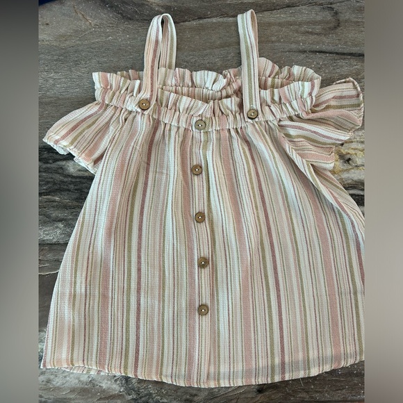 Sheer Top with Removable Straps- Size 10/12- *New* - Picture 1 of 4